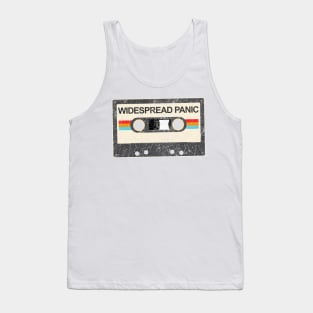 kurniamarga vintage cassette tape Widespread Panic Tank Top